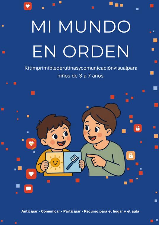 Portada del ebook Mi Mundo en Orden incluido en el Kit de Rutinas y Organización